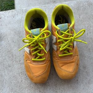 New Balance Orange and Yellow Athletic Shoes